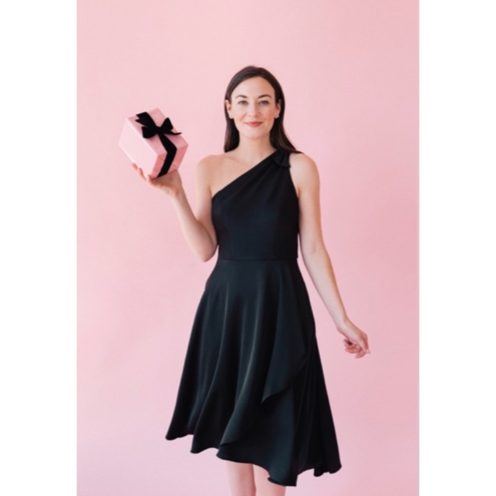 GAL MEETS GLAM Octavia Summer Crepe Dress